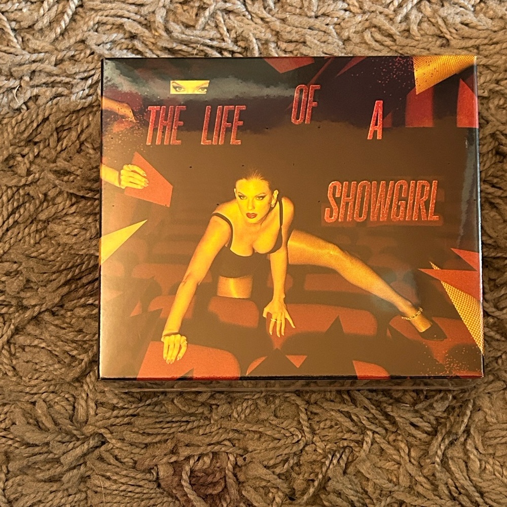 Taylor Swift Life of a Showgirl exclusive CD pack